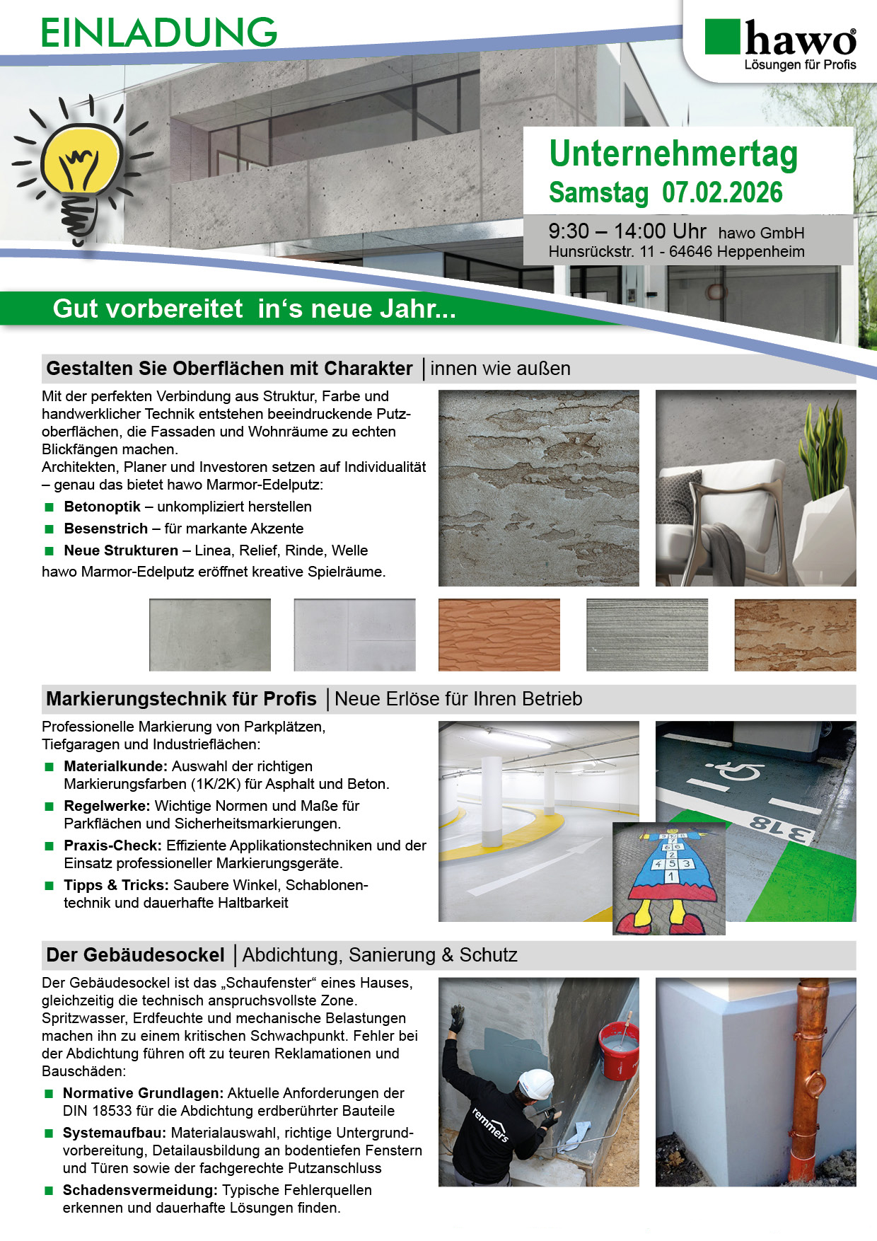 Einladung Unternehmertag Februar 2026