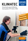 Titelbild vom Flyer Erfurt Varioplatte VP 1000+ PRO - Verarbeitungsrichlinien