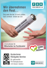 Vorschau des Flyers von PDR Schaumdosen Recycling