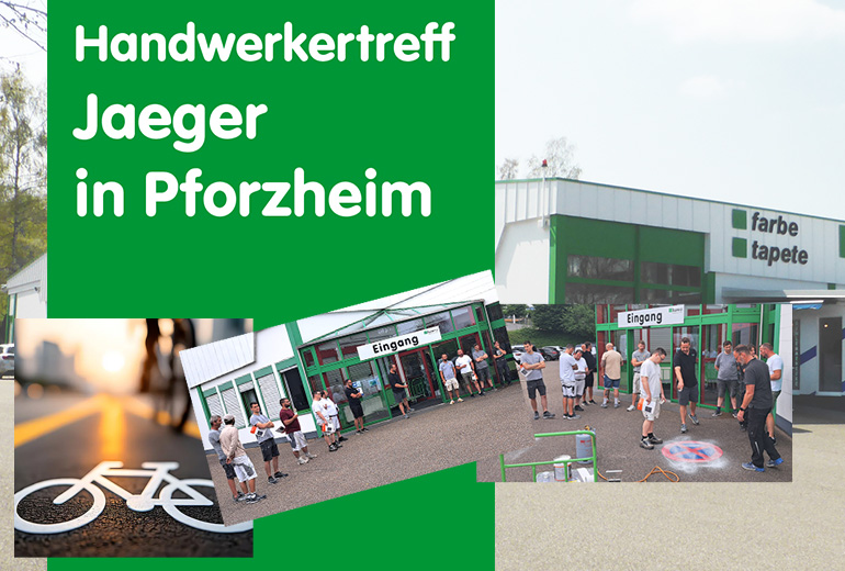 Filiale Pforzheim mit Impressionen des Handwerkertreffs Jaeger am 01.07.2026 