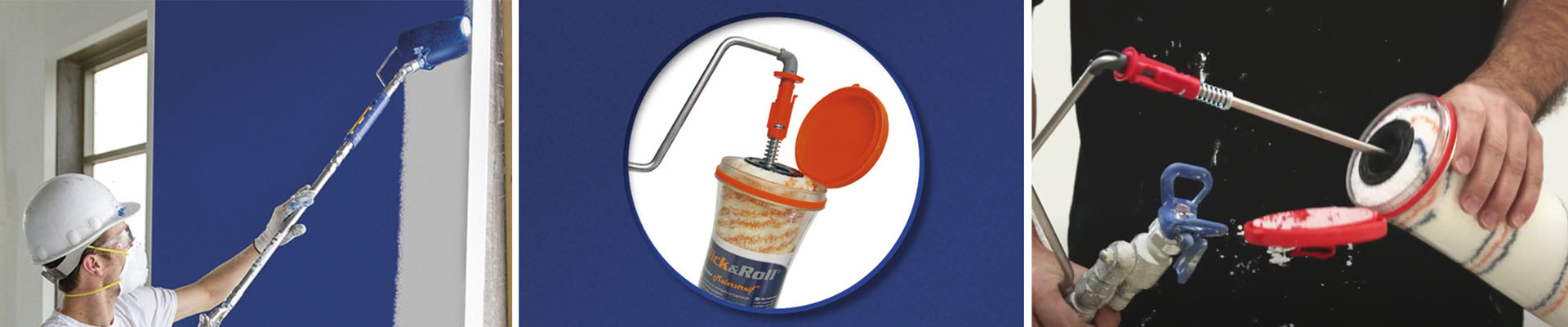 Verarbeitung mit hawo JetRoller Click&Roll schrittweise dargestellt