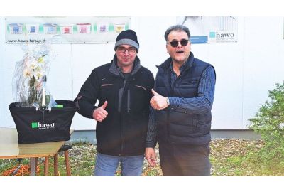 Dennis Krall 10 Jahre bei hawo
