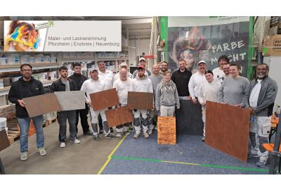 Creativ-Workshop mit Maler- und Lackiererinnung Pforzheim