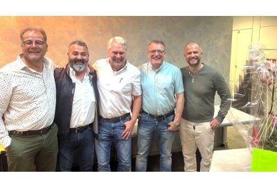 Stefan Winkler, Mustafa Dingil, Rolf F. Kaiser, Josef Arnold und Florian Kneissl