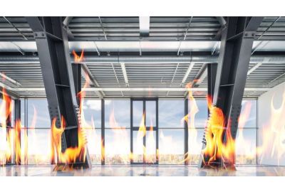 Stahlträger Aufbau Brandschutz MuL