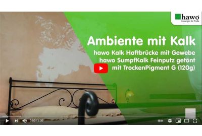 Video - Ambiente mit Kalk und Schablonentechnik