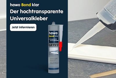 hawo Bond klar wird auf Döllken-Profil aufgetragen
