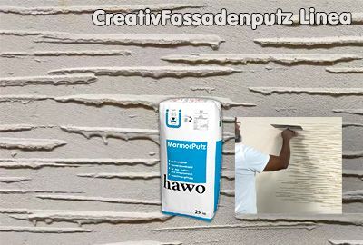 CreativFassadenputz Linea