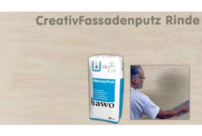 CreativFassadenputz Rinde
