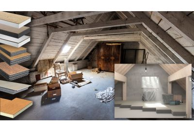 alter unged&auml;mmter Dachboden