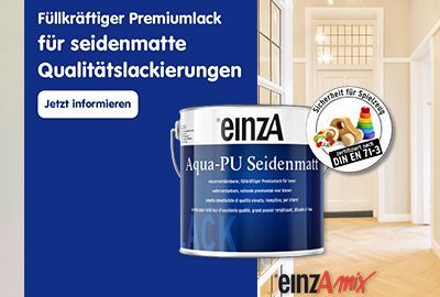 einzA Aqua-PU seidenmatt