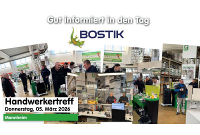 Handwerkertreff mit bostik in Mannheim