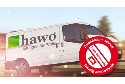 Schnell fahrender und leicht abhebender hawo-Sprinter
