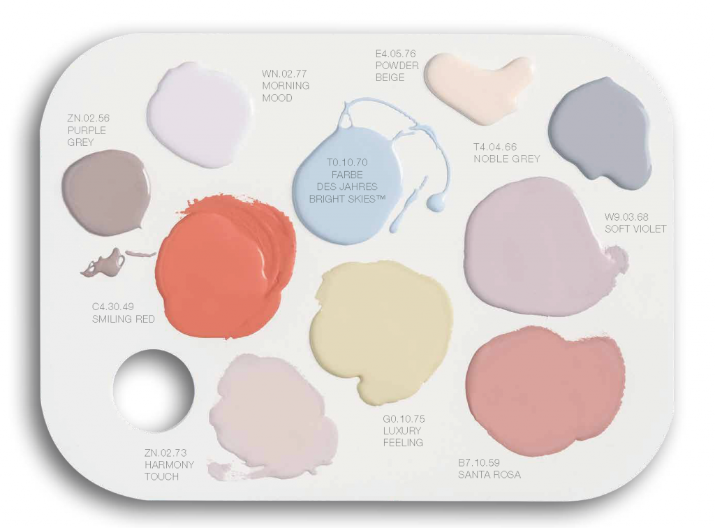 Die Farbpalette für Räume, die uns aufmuntern und inspirieren