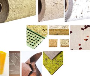 Abbildung der verschiedensten Tägermaterialien