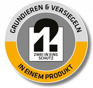 2in1 Button - Grundieren & und Versiegeln - in einem Produkt