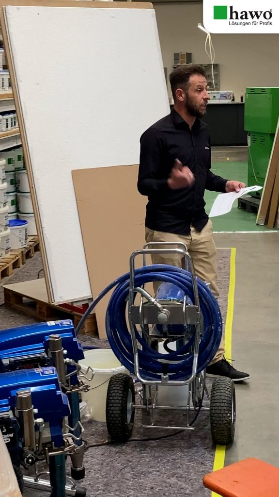 André Pohl bei seinem Vortrag