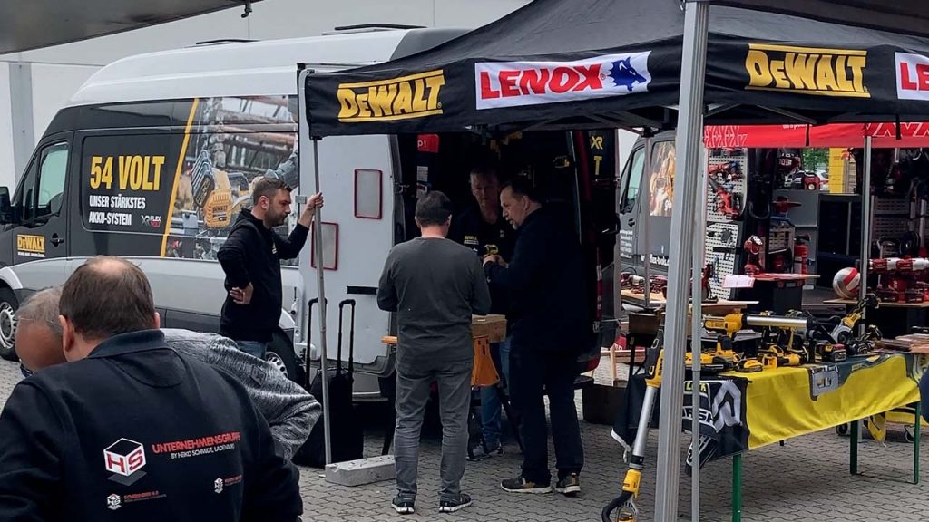 der Stand von DeWALT