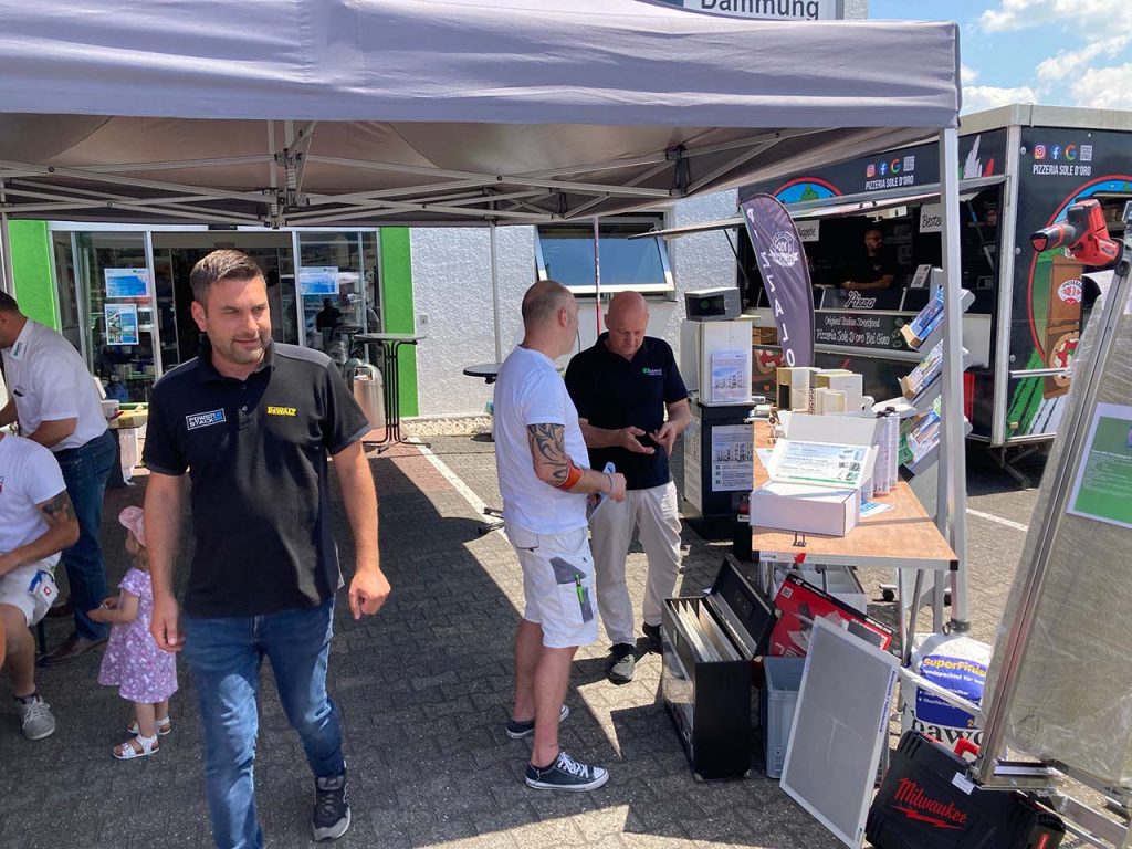 Fachberatung am WDVS-Stand von Andreas Brehm