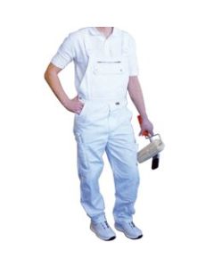 Latzhose Aktiv/Canvas weiß