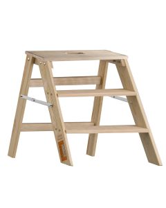 Holz-Stufentritt klappbar