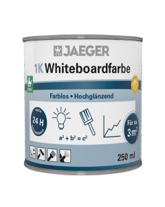 1K Whiteboardfarbe Farblos