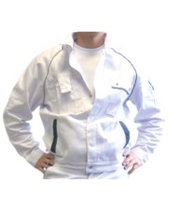 Bundjacke Aktiv/Canvas weiß