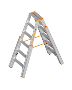 Treppenstehleiter mit Stufen