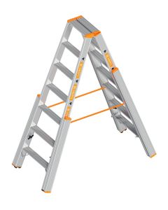 Treppenstehleiter mit Stufen