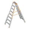 Treppenstehleiter mit Stufen
