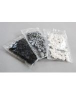 Kunststoffkappen weiß