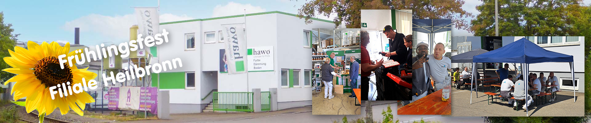 Filiale Heidelberg mit Bilder von Besucher des Handwerkertreffs mit Keim