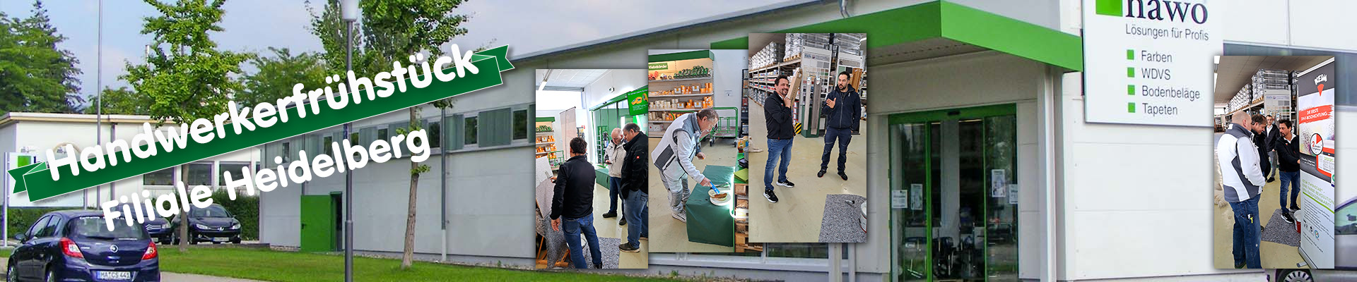 Filiale Heidelberg mit Bilder von Besucher des Handwerkertreffs mit Keim