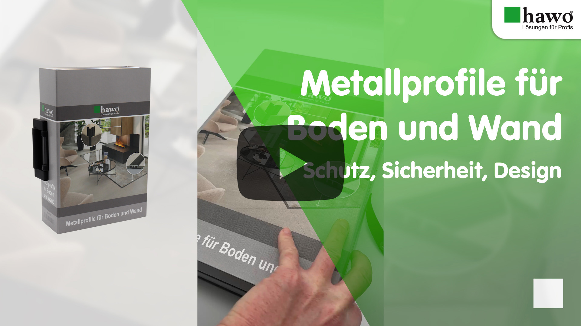 Titelbild zum YouTube-Video "Metallprofile f&uuml;r Boden und Wand - Schutz, Sicherheit, Design"