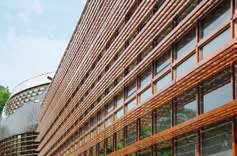 Fassadenverschattung aus Holz