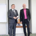 Uwe Rothenberger von Wolf Bavaria und Josef Arnold von hawo GmbH