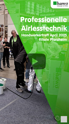 Vorschaubild des YouTube-Shorts vom Airless-Handwerkertreff in Pforzheim