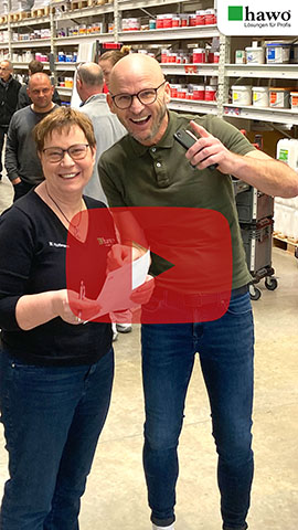 Titelbild zu YouTube-Short des Wormser Adventsfest - zu sehehn sind Martina und Helmuth