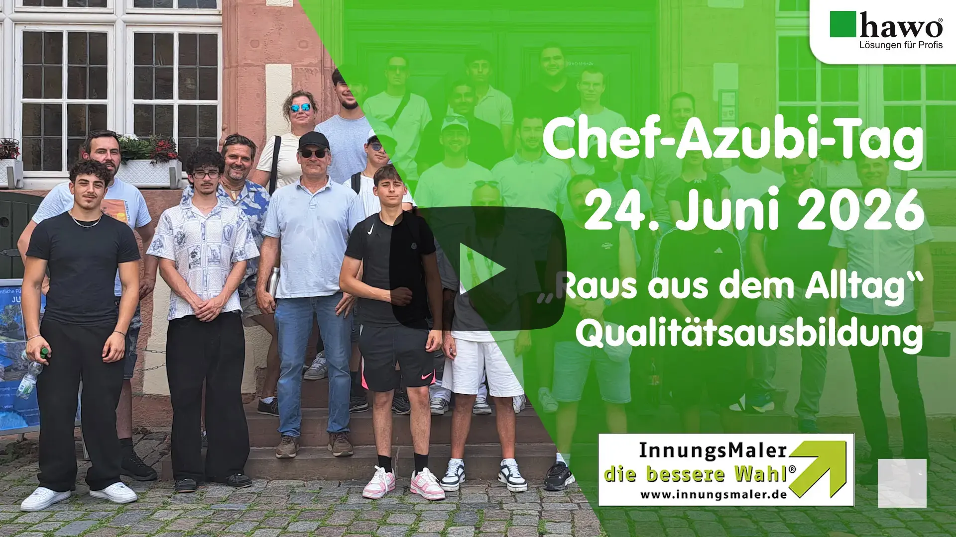 Titelbild des YouTube-Videos Chef-Azubi-Tag 23.06.2026