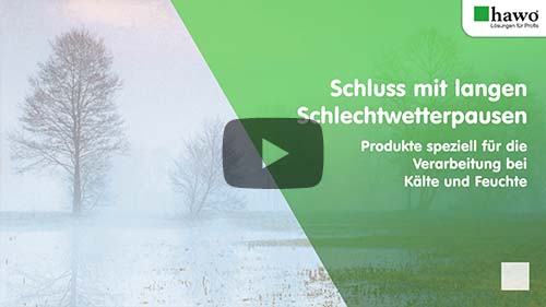 Vorschaubild YouTube-Video Schluss mit langen Schlechtwetterpausen mit Abbildung von Landschaft mit Nebel und Nieselregen