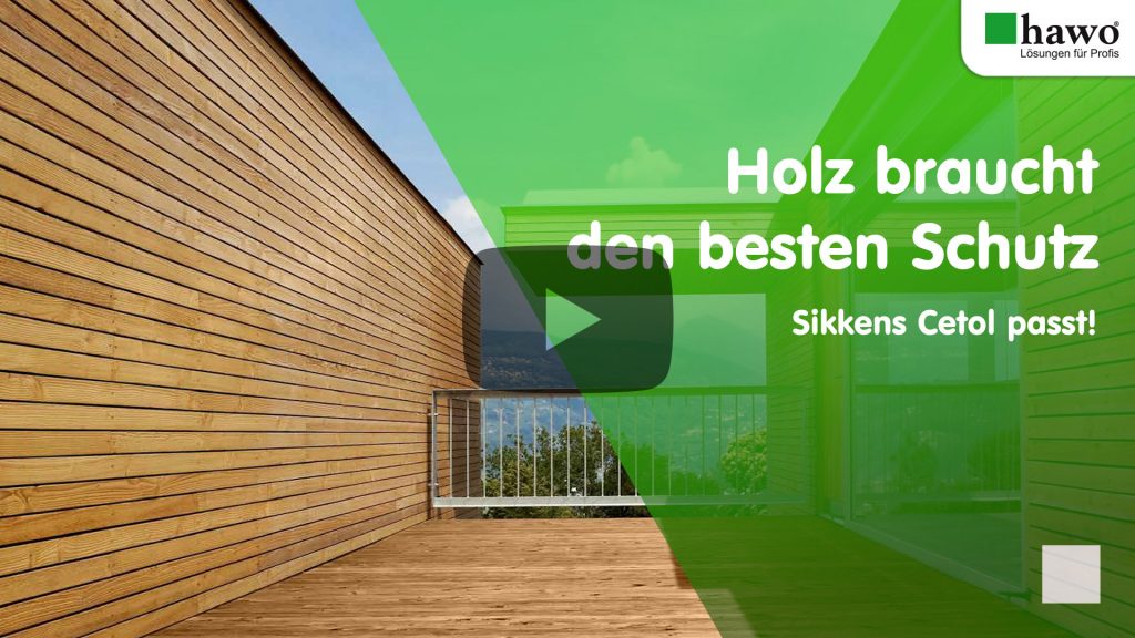 Titelbild des YouTube-Videos - Holz braucht den besten Schutz