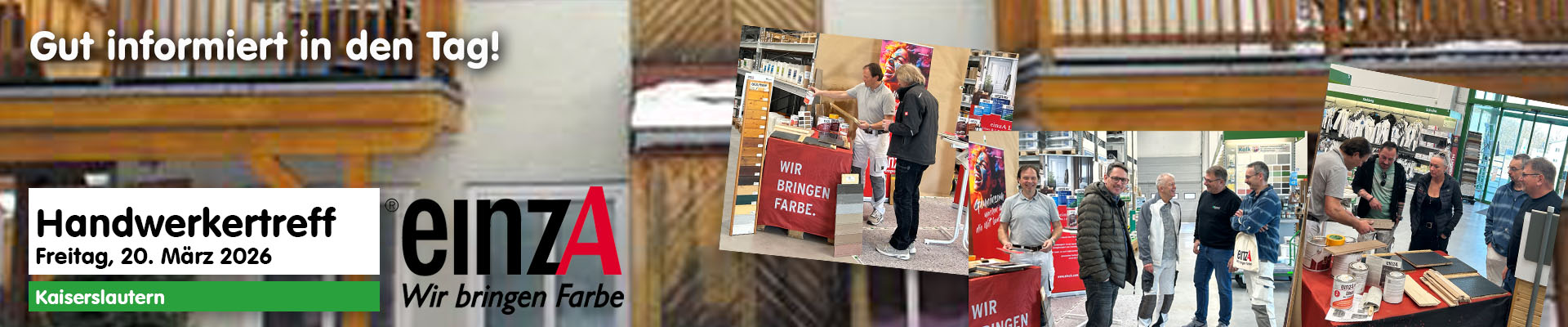 Handwerkertreff am 20.03.2026 in Kaiserslautern - Banner - Teilnehmerbilder 
