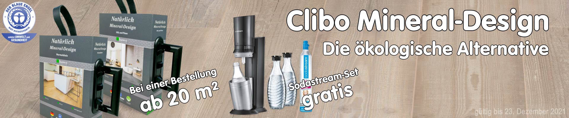 Clibo Mineral-Design – Sonderaktion
